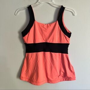 Lululemon WOmen's Coral Pink Tank Top Ribbed